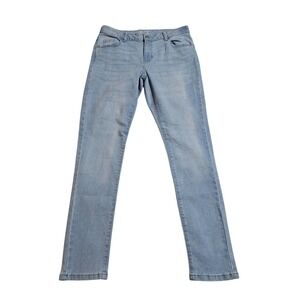Wonder Nation Skinny Jeans Adjustable Waist Light‎ Wash Denim Size 18